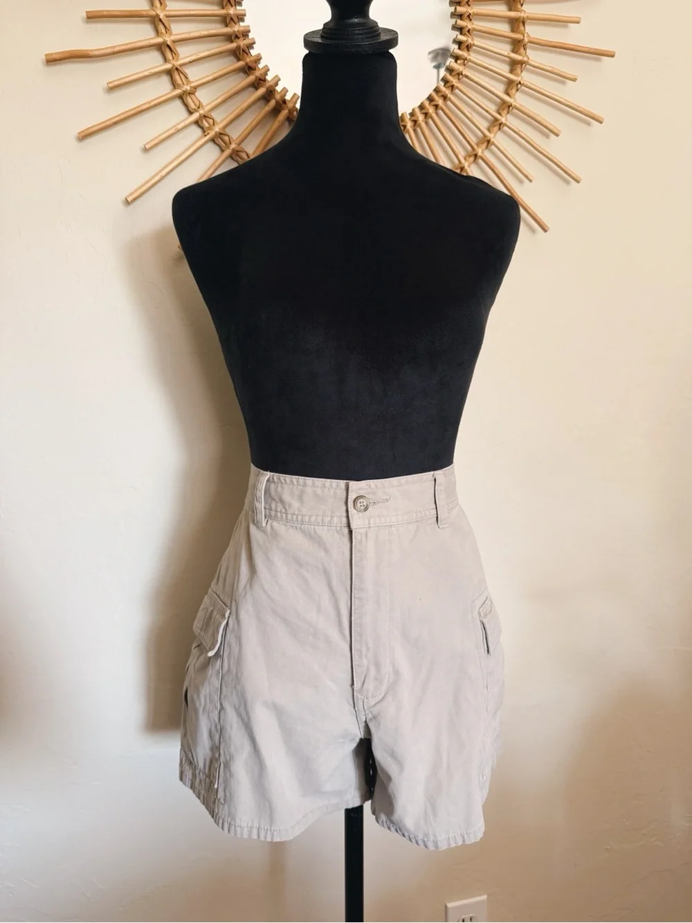 J. Crew High-Waist Cargo Shorts